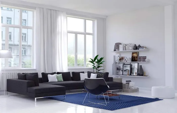 Contemporary Minimalist Sofa for drawing room