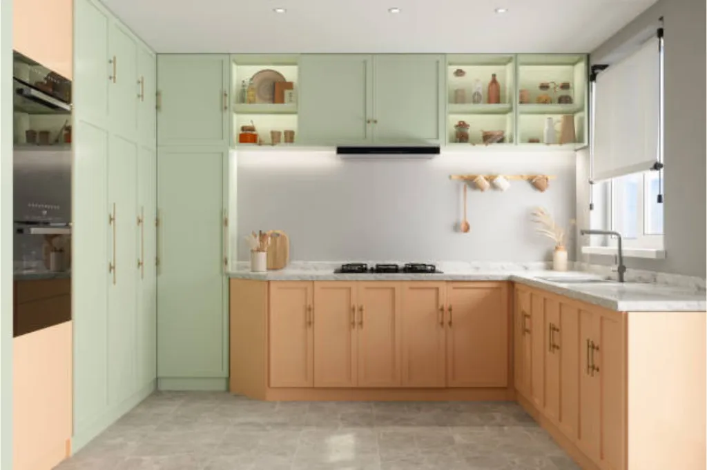 Simple kitchen cabinet design
