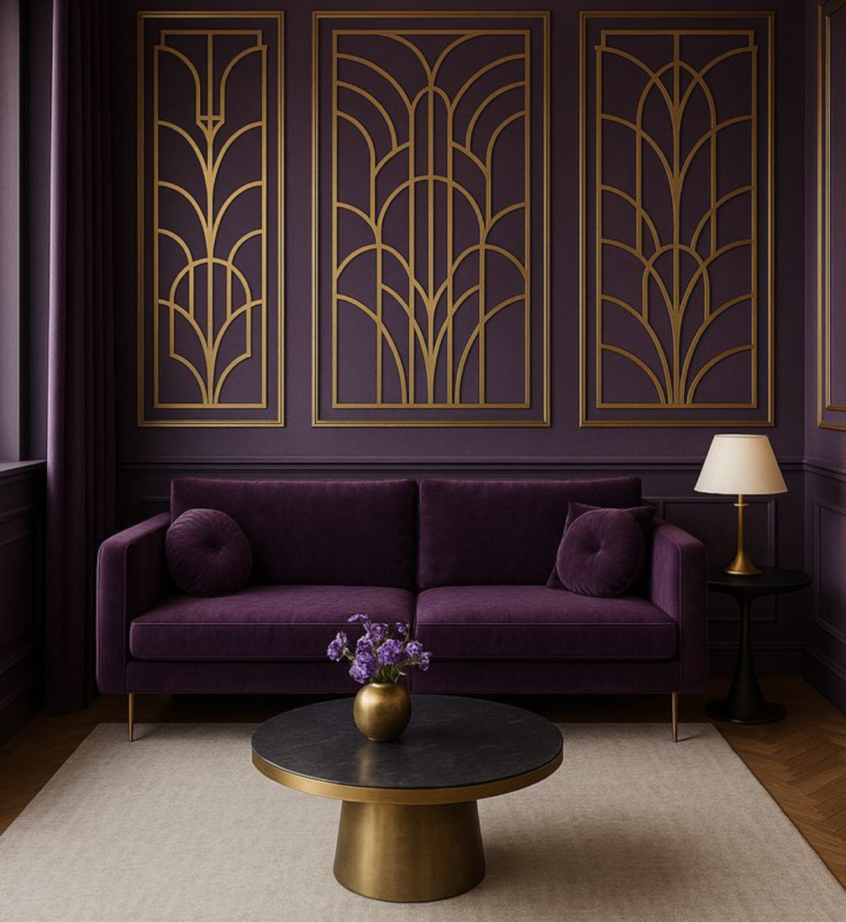 Art Deco Living Room