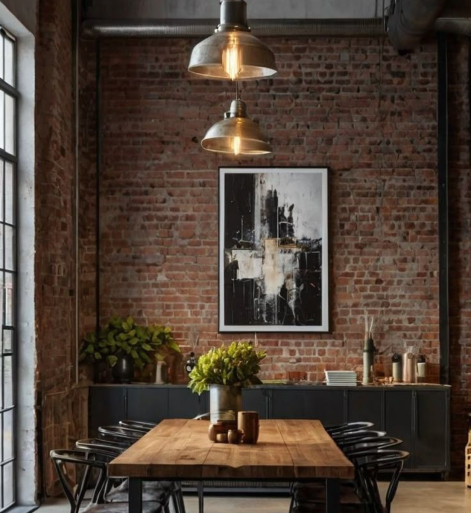 Industrial Dining Room