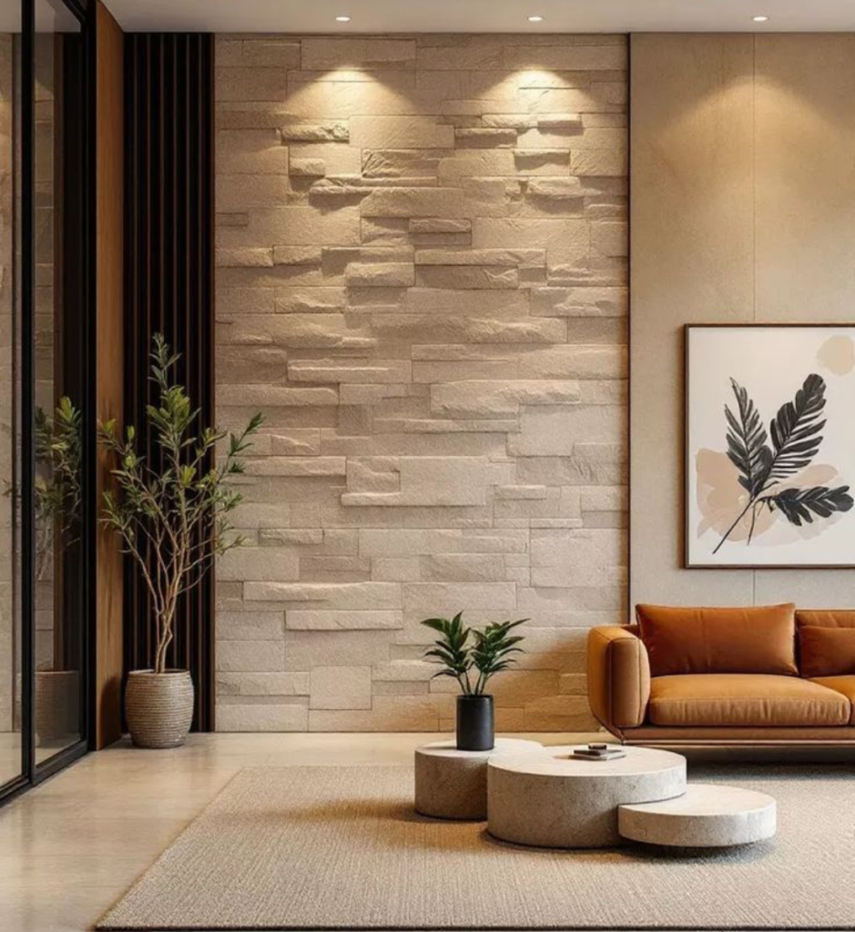 Textured Accent Walls