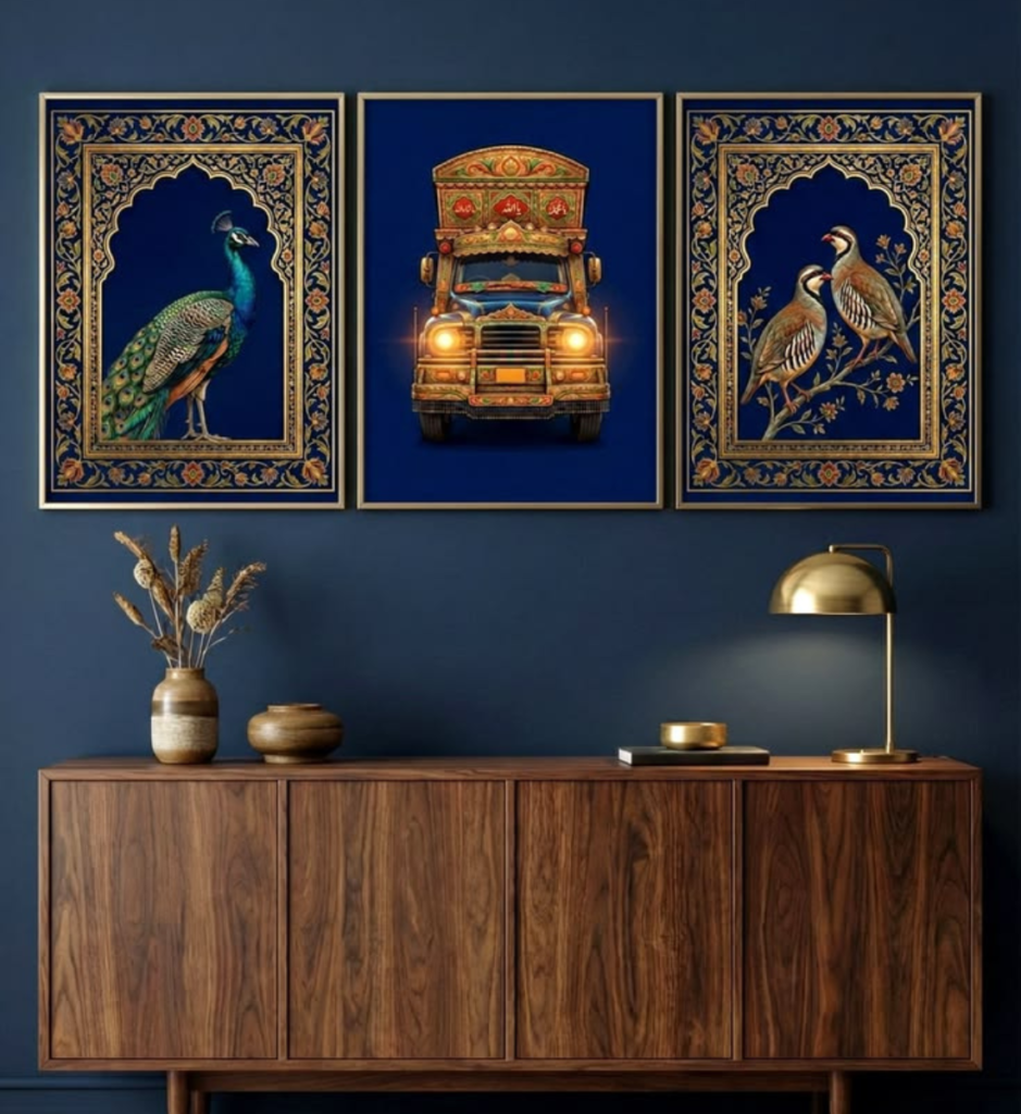 Truck Art-Inspired Wall Decor